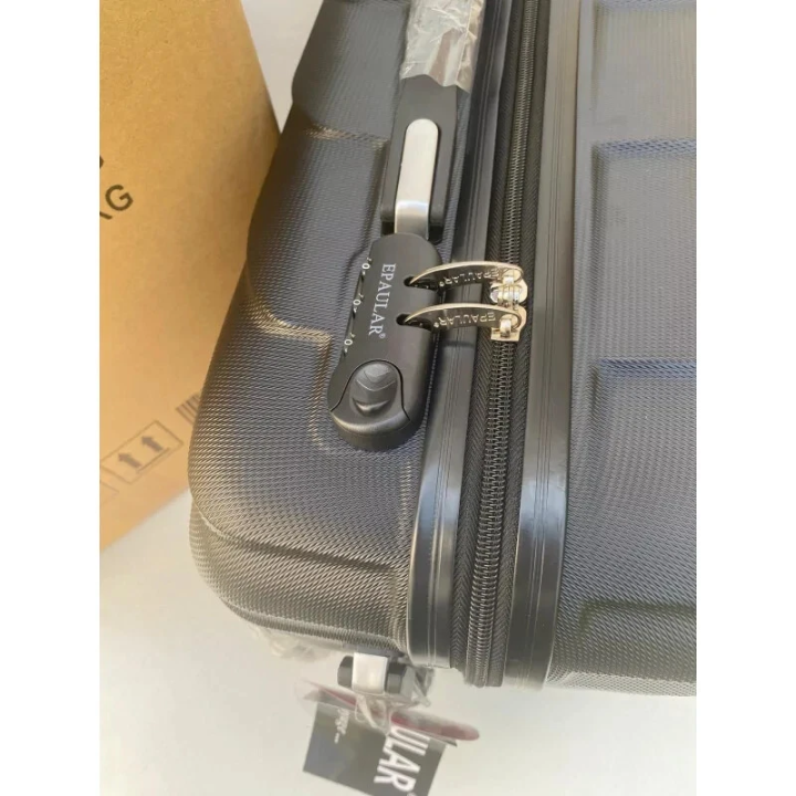 Valise Cabine Rigide 55 cm ABS - 4 Roues Multidirectionnelles Légère & Résistante