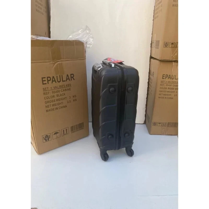 55 cm ABS Hardshell Carry-On Suitcase – 4 Multidirectional Wheels, Lightweight & Durable