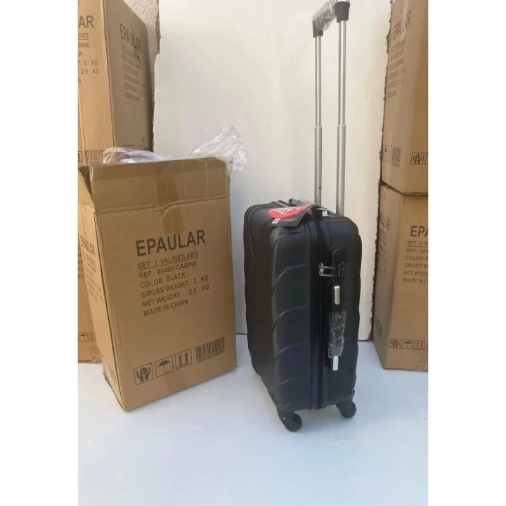 55 cm ABS Hardshell Carry-On Suitcase – 4 Multidirectional Wheels, Lightweight & Durable
