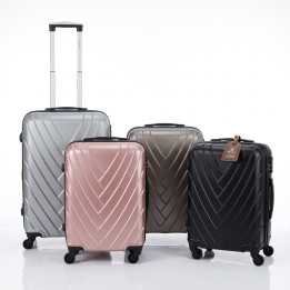 55 cm ABS Hardshell Carry-On Suitcase – 4 Multidirectional Wheels, Lightweight & Durable