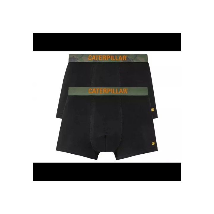 Caterpillar Lot de 2 Boxers Homme Kaki