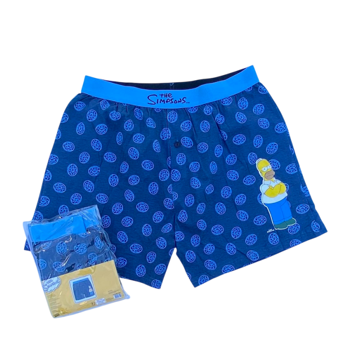 Men's The Simpsons Boxers & Boxer Briefs - 100% Cotton - Various Designs & Sizes