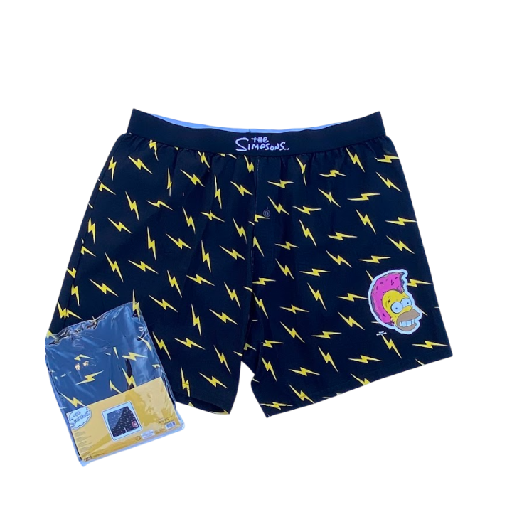 Men's The Simpsons Boxers & Boxer Briefs - 100% Cotton - Various Designs & Sizes