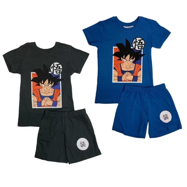 Dragon Ball Super Pajama Set - Goku – 100% Cotton – Black or Blue