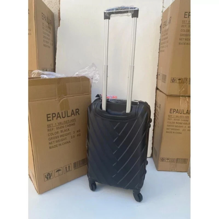55 cm ABS Hardshell Carry-On Suitcase – 4 Multidirectional Wheels, Lightweight & Durable