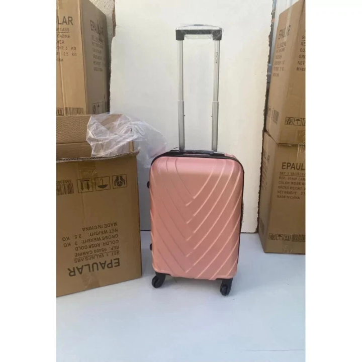 Valise Cabine Rigide 55 cm ABS - 4 Roues Multidirectionnelles Légère & Résistante
